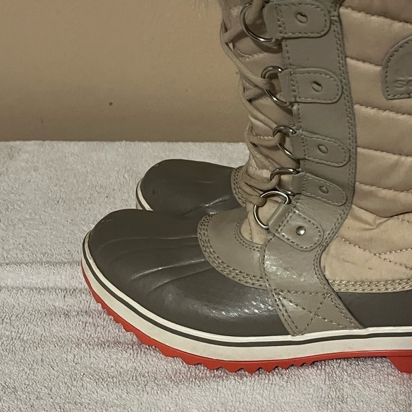 Sorel Tofino 11 Waterproof Coated Canvas Snow Boots Sz 9 - Picture 8 of 15